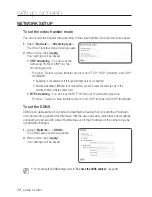 Preview for 72 page of Samsung SNC-B5399 User Manual