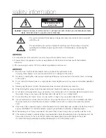 Предварительный просмотр 2 страницы Samsung SNC-C6225 User Manual