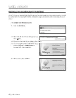 Предварительный просмотр 40 страницы Samsung SNF-7010 User Manual