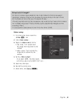 Preview for 43 page of Samsung SNO-1080R User Manual