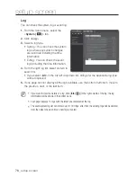 Preview for 76 page of Samsung SNO-7080R User Manual