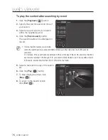 Preview for 76 page of Samsung SNO-7084R User Manual