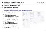 Preview for 104 page of Samsung SNOW-1810U Installation Manual