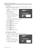 Preview for 78 page of Samsung SNP-6200 User Manual