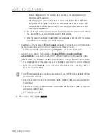 Предварительный просмотр 122 страницы Samsung SNP-6201 User Manual