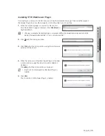 Preview for 35 page of Samsung SNP-6321H Network Setup Manual