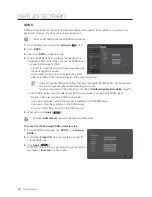 Preview for 40 page of Samsung SNP-6321H Network Setup Manual