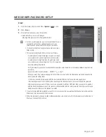 Preview for 47 page of Samsung SNP-6321H Network Setup Manual