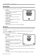 Preview for 28 page of Samsung SNV-3080 User Manual