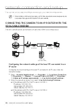 Preview for 36 page of Samsung SNV-3080 User Manual