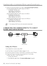 Preview for 38 page of Samsung SNV-3080 User Manual