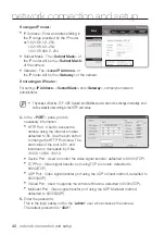 Preview for 42 page of Samsung SNV-3080 User Manual