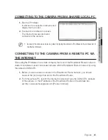 Предварительный просмотр 31 страницы Samsung SNV-5010 User Manual