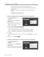 Предварительный просмотр 62 страницы Samsung SNV-5010 User Manual