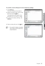 Preview for 73 page of Samsung SNV-5080R User Manual