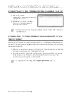 Предварительный просмотр 34 страницы Samsung SNV-6013 User Manual