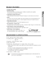 Предварительный просмотр 9 страницы Samsung SNV-7080 User Manual