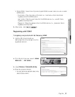 Предварительный просмотр 57 страницы Samsung SNV-7080 User Manual