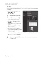 Preview for 72 page of Samsung SNZ-5200 User Manual