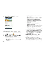 Предварительный просмотр 144 страницы Samsung Solstice II SGH-A817 (Spanish) Manual Del Usuario