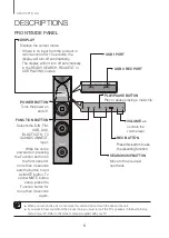 Preview for 6 page of Samsung SoundTower TW-H5500 User Manual