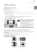 Preview for 9 page of Samsung SoundTower TW-H5500 User Manual