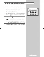 Предварительный просмотр 13 страницы Samsung SP-42Q2HL Owner'S Instructions Manual