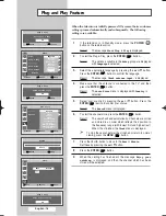 Предварительный просмотр 16 страницы Samsung SP-42Q2HL Owner'S Instructions Manual