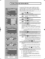 Предварительный просмотр 22 страницы Samsung SP-42Q2HL Owner'S Instructions Manual