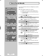 Предварительный просмотр 24 страницы Samsung SP-42Q2HL Owner'S Instructions Manual