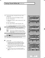 Предварительный просмотр 25 страницы Samsung SP-42Q2HL Owner'S Instructions Manual