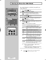 Предварительный просмотр 34 страницы Samsung SP-42Q2HL Owner'S Instructions Manual