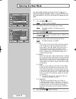 Предварительный просмотр 36 страницы Samsung SP-42Q2HL Owner'S Instructions Manual