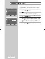 Предварительный просмотр 42 страницы Samsung SP-42Q2HL Owner'S Instructions Manual