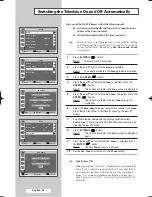 Предварительный просмотр 46 страницы Samsung SP-42Q2HL Owner'S Instructions Manual