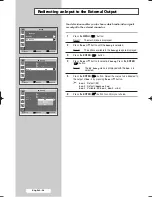 Предварительный просмотр 58 страницы Samsung SP-42Q2HL Owner'S Instructions Manual