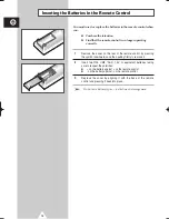 Предварительный просмотр 10 страницы Samsung SP-42W5HF Owner'S Instructions Manual