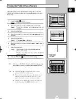 Предварительный просмотр 19 страницы Samsung SP-42W5HF Owner'S Instructions Manual