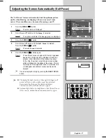 Предварительный просмотр 17 страницы Samsung SP-43H3HT Owner'S Instructions Manual