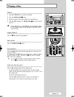 Предварительный просмотр 53 страницы Samsung SP-43H3HT Owner'S Instructions Manual