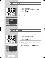 Предварительный просмотр 58 страницы Samsung SP-43H3HT Owner'S Instructions Manual