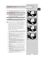 Предварительный просмотр 7 страницы Samsung SP-43L2H Owner'S Instructions Manual