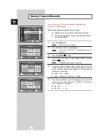 Предварительный просмотр 20 страницы Samsung SP-43L2H Owner'S Instructions Manual