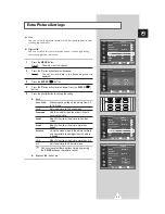 Предварительный просмотр 33 страницы Samsung SP-43L2H Owner'S Instructions Manual