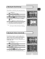 Предварительный просмотр 37 страницы Samsung SP-43L2H Owner'S Instructions Manual