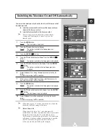 Предварительный просмотр 45 страницы Samsung SP-43L2H Owner'S Instructions Manual