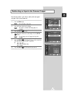 Предварительный просмотр 47 страницы Samsung SP-43L2H Owner'S Instructions Manual