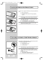 Предварительный просмотр 10 страницы Samsung SP-43Q1 Owner'S Instructions Manual