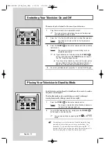 Предварительный просмотр 12 страницы Samsung SP-43Q1 Owner'S Instructions Manual