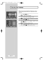 Preview for 16 page of Samsung SP-43Q1 Owner'S Instructions Manual